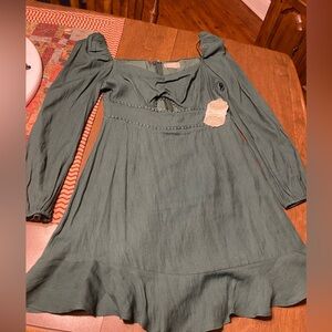 Altar’d State hunter green dress